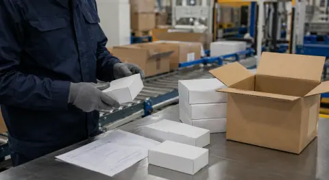 单品、箱和托盘之间的包装关系示意